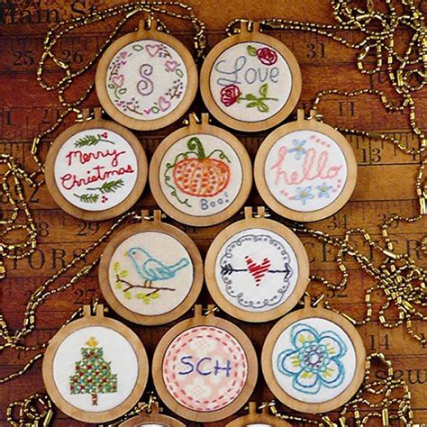 Round Wood Frame Craft Cross Stitch Fix Frame DIY Embroidery Hoop