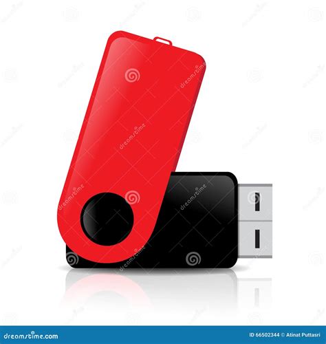 Memorias USB stock de ilustración. Ilustración de almacén - 66502344