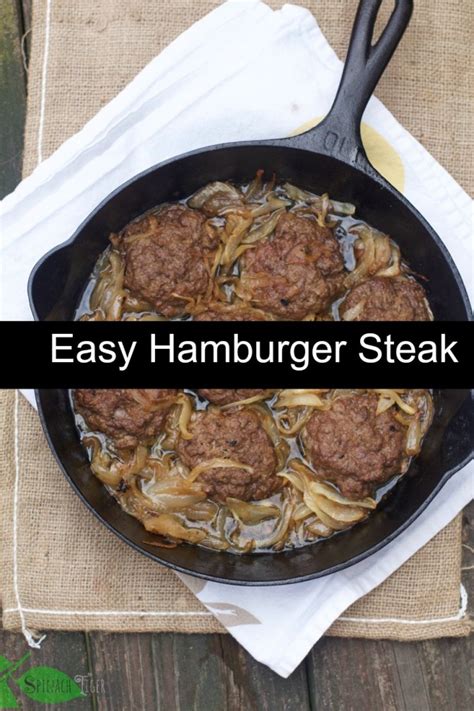 How to Make Easy Hamburger Steak Recipes