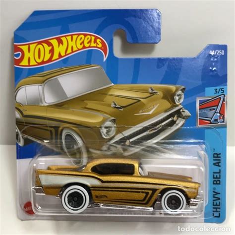 Hot Wheels Chevrolet Chevy 1957 Dorado Hotwhee Comprar Coches En Miniatura A Otras Escalas En