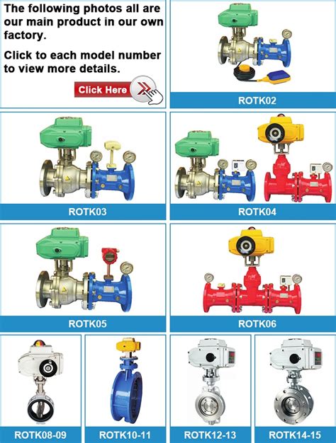 Rotk Electric Actuator 220v Dn100 Pn16 Ductile Iron Casting Actuated