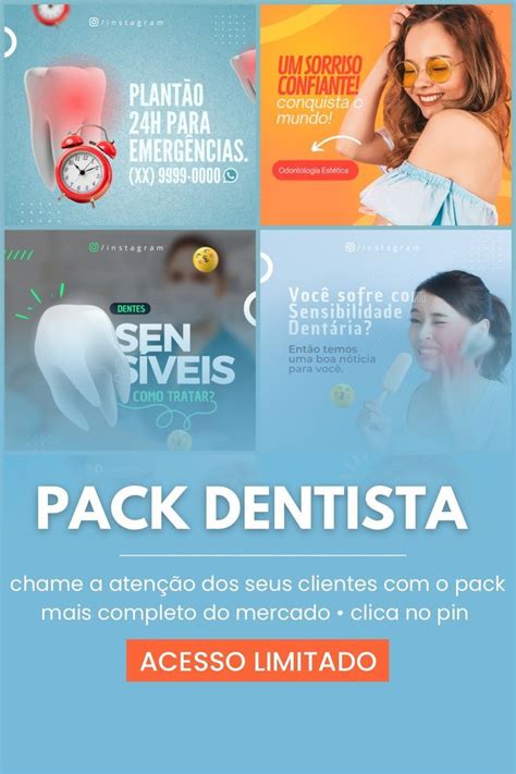 Canva Pack Para Feed De Dentistas Instagram In Your Story