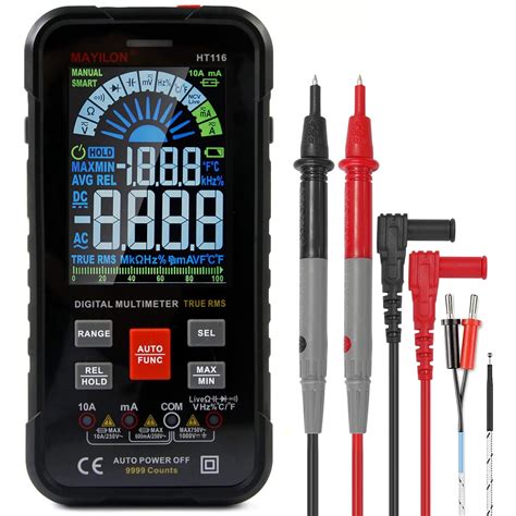 Mayilon Ht Digital Multimeter Voltage Tester Counts Ncv T Rms