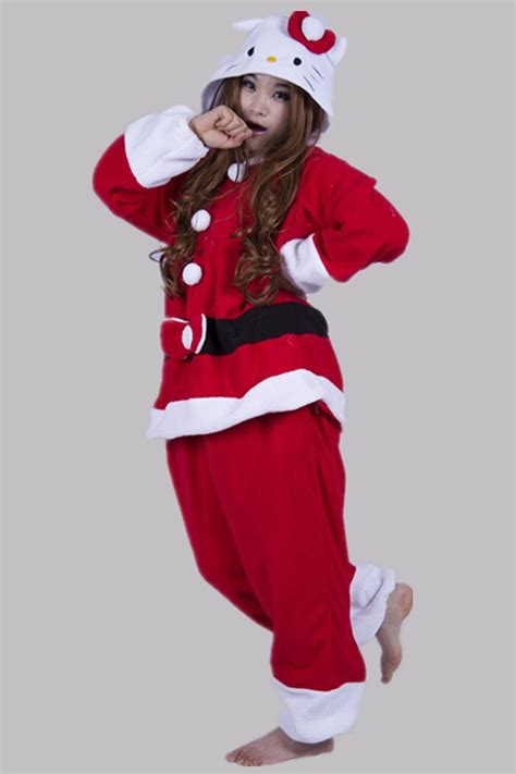 Premium Santa Hello Kitty Onesie | Onesie LLC OF0112 [ID971 ...