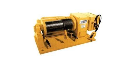 Custom Industrial Electric Winches Power Driven Hand Tools The