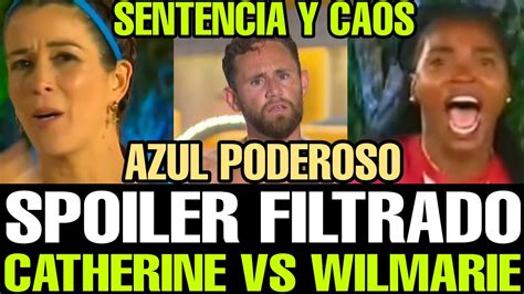 Spoiler Filtrado Catherine Vs Wilmarie De Nuevo Azul Se Lesion