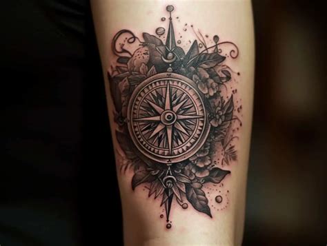 Compass Tattoo Meaning: Symbolism and Interpretations