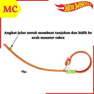 Jual Mainan Lintasan Jalanan Arena Trek Hot Wheels Hotwheels Hotwheel Track Ular Snake Cobra