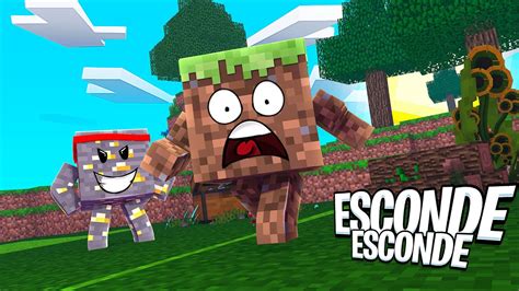 DISFARCE BLOCOS Esconde Esconde Minecraft R1CK YouTube