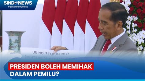 Jokowi Tunjukkan Bukti Aturan Presiden Boleh Kampanye Youtube