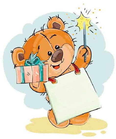 Pin by Christine on CHEEKY TEDDIES | Happy birthday teddy bear, Happy ...