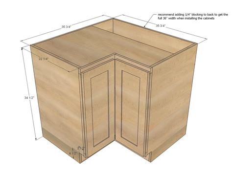 Kitchen Corner Base Cabinet Dimensions Kitchen Base Cabinet