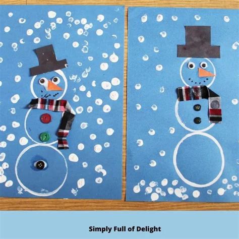 56 Easy Christmas Crafts for 4 Year Olds - Simply Full of Delight