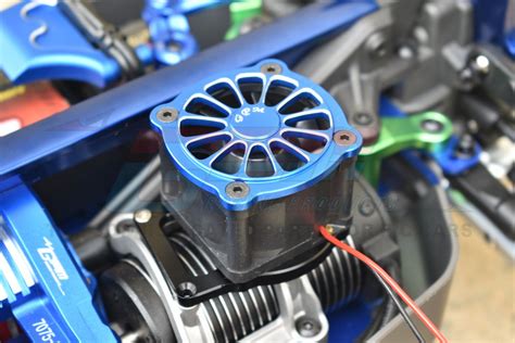 GPM Traxxas Sledge 1 8 Aluminium 6061 T6 Motor Heatsink With Cooling