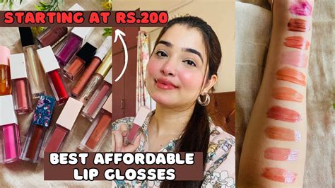 10 Best Affordable Lip Glosses 2023 Starting At Rs 200 Clear Plumping