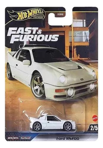 Hot Wheels Premium Ford Rs Cor Branca Parcelamento Sem Juros