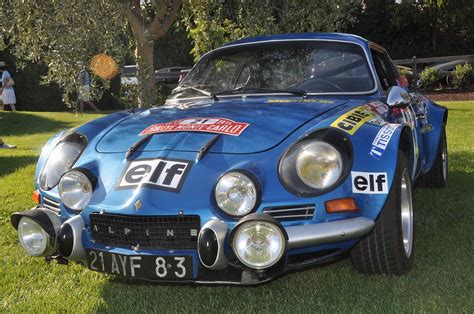 VOITURE DE LÉGENDE LA BERLINETTE ALPINE A110 UNITED 61