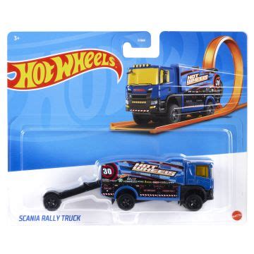 Hot Wheels Track Stars Scania Rally Truck kamion JátékNet hu