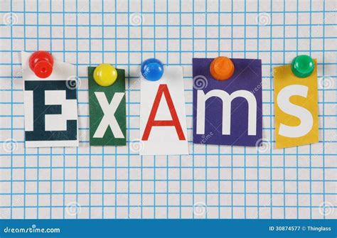 Exams Stock Image CartoonDealer 13304203