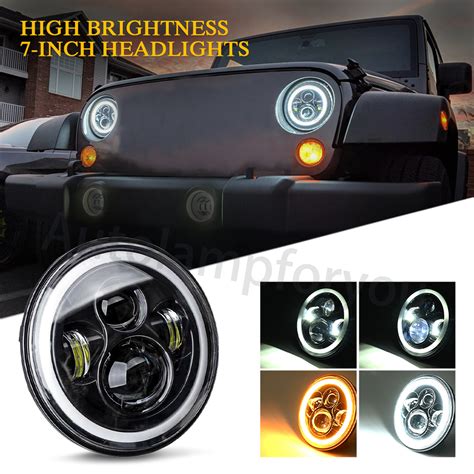 X For Mazda Miata Mx Mx Dot Inch Round Led Headlights