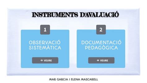 Instruments D Avaluaci