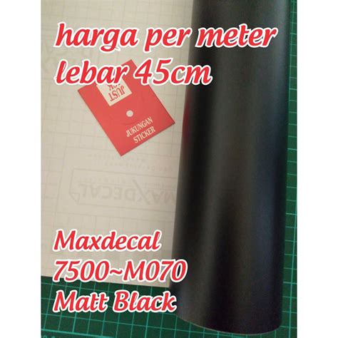 Jual Sticker Maxdecal Matt Sticker Matte Doff Skotlet Max Decal Dop