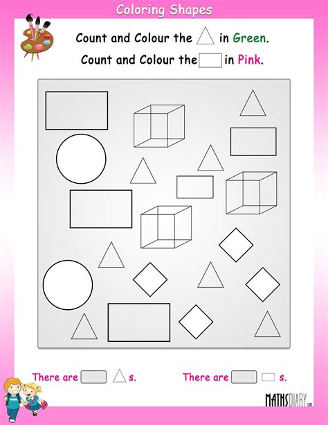 Worksheet For Shapes For Grade Nd Grade Worksheet Category Page Hot Sex Picture