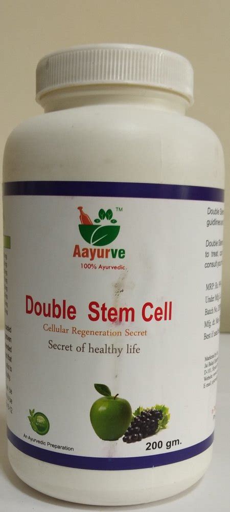 Double Stem Cell Capsules Grade Standard Food Grade At Rs 120 Bottle