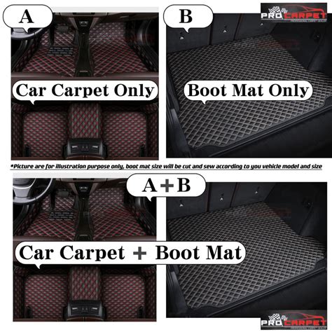 Proton X Car Floor Mat Carmat D Premium Luxury Pu