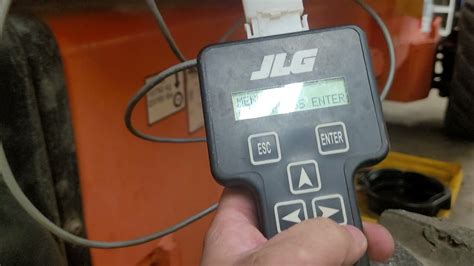 How To Use Diagnostic Tools For JLG Machine And BOOM Valve