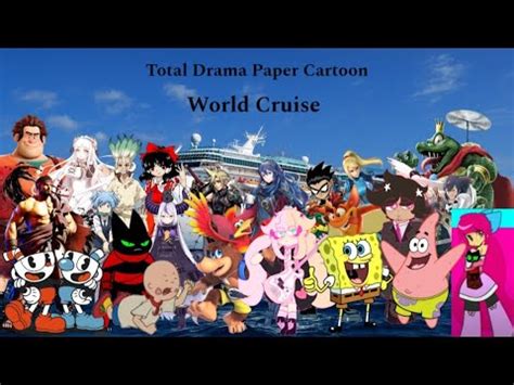 Total Drama Paper Cartoon World Cruise S30 E14 YouTube