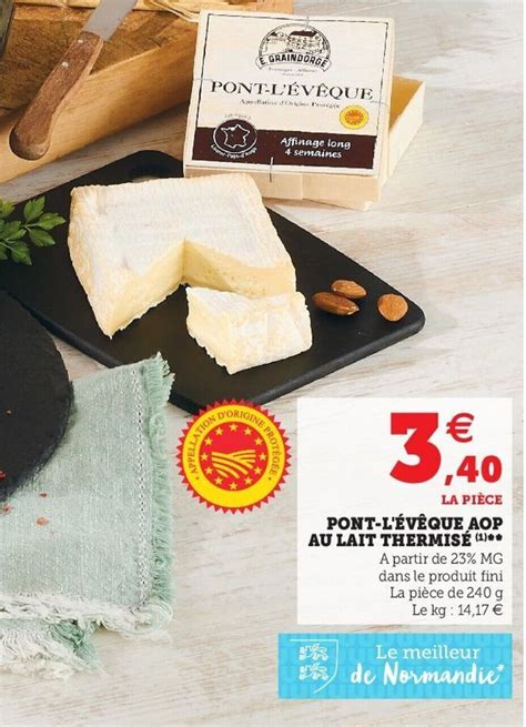 Promo Pont L V Que Aop Au Lait Thermis Chez Super U