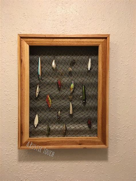 Fishing Lure Display Case Etsy Fishing Lures Display Fishing Lures