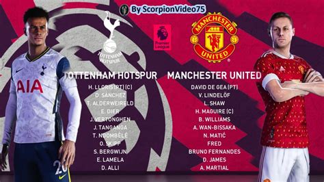 Premier League • Tottenham 🆅🆂 Manchester United 30°giornata Hotspur