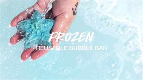 Lush Reusable Bubble Bar Frozen Youtube