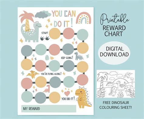 Printable Reward Charts For Kids Editable Reward Chart Print Etsy Uk