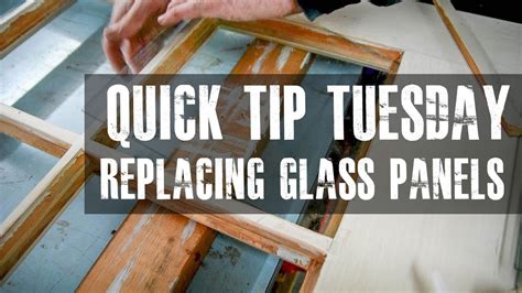 How To Replace Single Pane Glass In Door Glass Designs