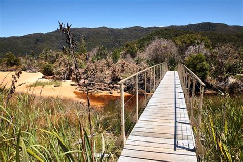 Abel Tasman National Park A Journey Through New Zealand Stock Photo