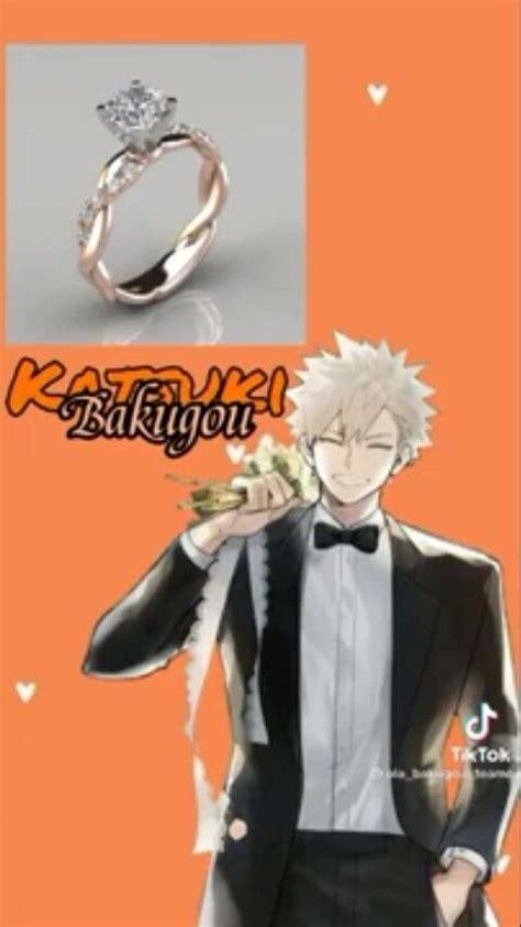 Anillos Que Te Darían Los Chicos De Bnha Version Bakugo Katsuki Uwu