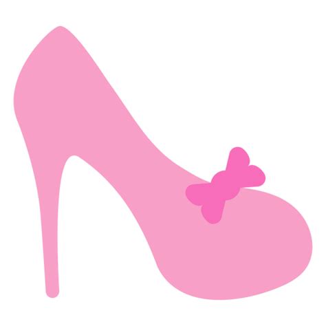 Diseño PNG Y SVG De Zapato Tacón Plano Rosa Para Camisetas