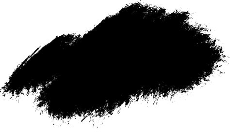 Black Ink Brush Pencil Strokes Brush Marks Modern PNG | PNG All