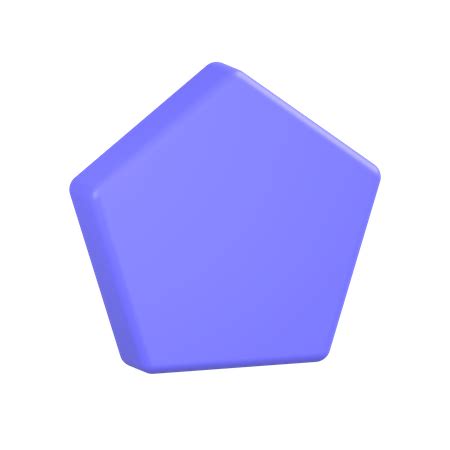 54 Pentagon Shape 3D Illustrations - Free in PNG, BLEND, glTF - IconScout