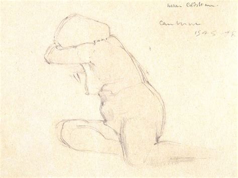 Nude Camberwell Sir William Coldstream Tate Life Drawing Camberwell London Artist
