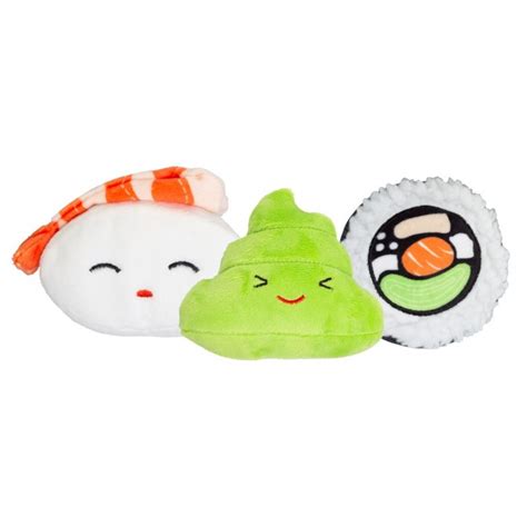 Pearhead Chien Lot De Peluches Sushi Sonores