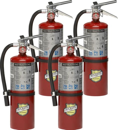 Pack Buckeye Abc Multipurpose Dry Chemical Hand Held Fire