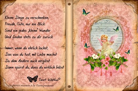 Käthe Gedicht Kleine Dinge Zu Verschenken Frollein KÄthe Shop