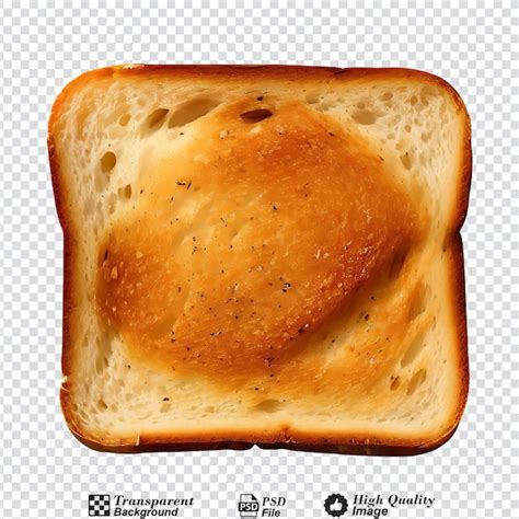 Premium Psd Toast Bread Isolated On Transparent Background