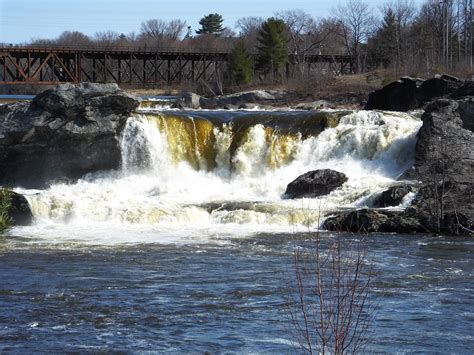 Androscoggin River Great Falls Androscoggin River Great Fa Flickr