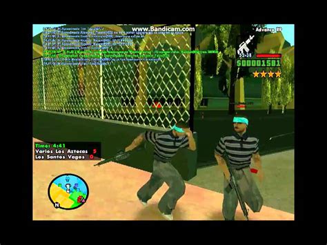 ARP W Capture Varios Los Aztecas Vs Los Santos Vagos YouTube