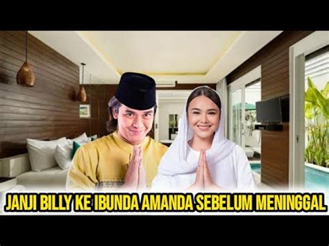 Exclusive JANJI BILLY SYAHPUTRA KE IBUNDA AMANDA MANOPO SEBELUM